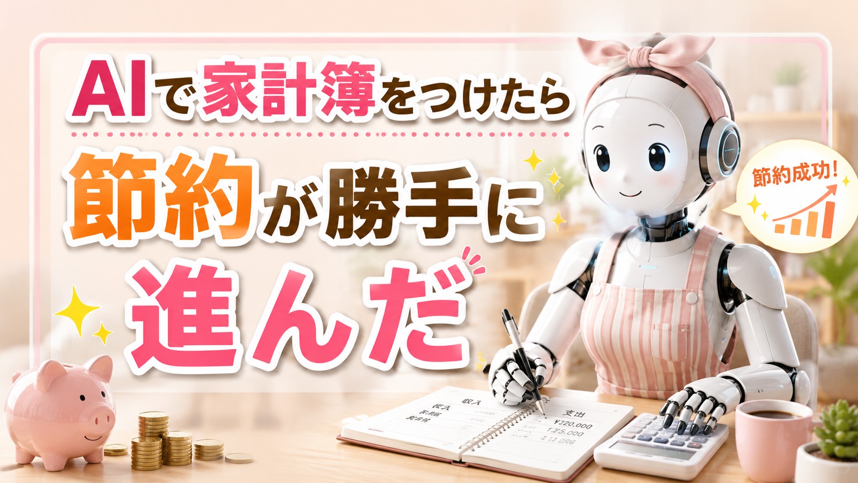 AIで家計簿をつけたら節約が勝手に進んだ