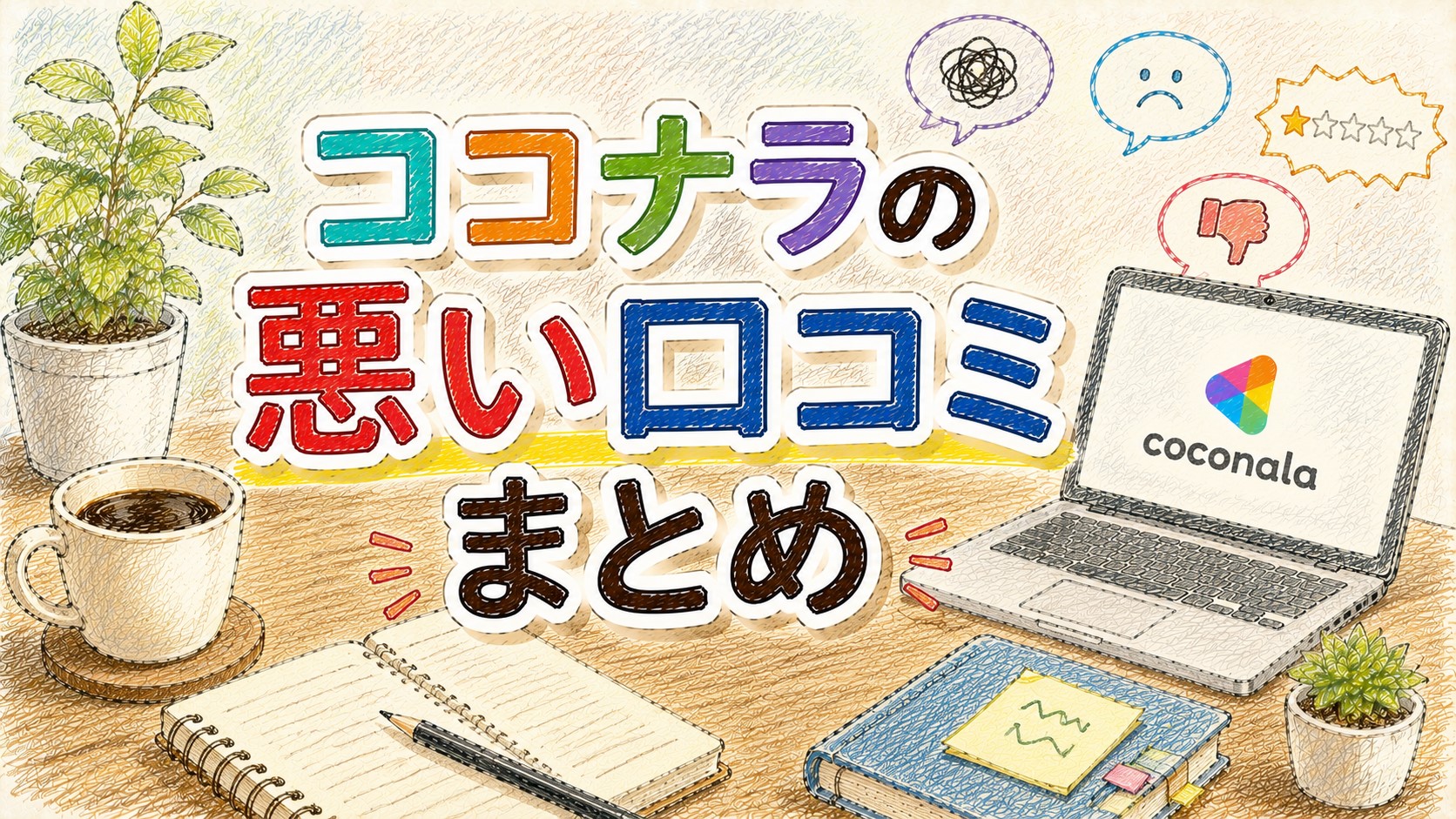 ココナラの悪い口コミまとめ