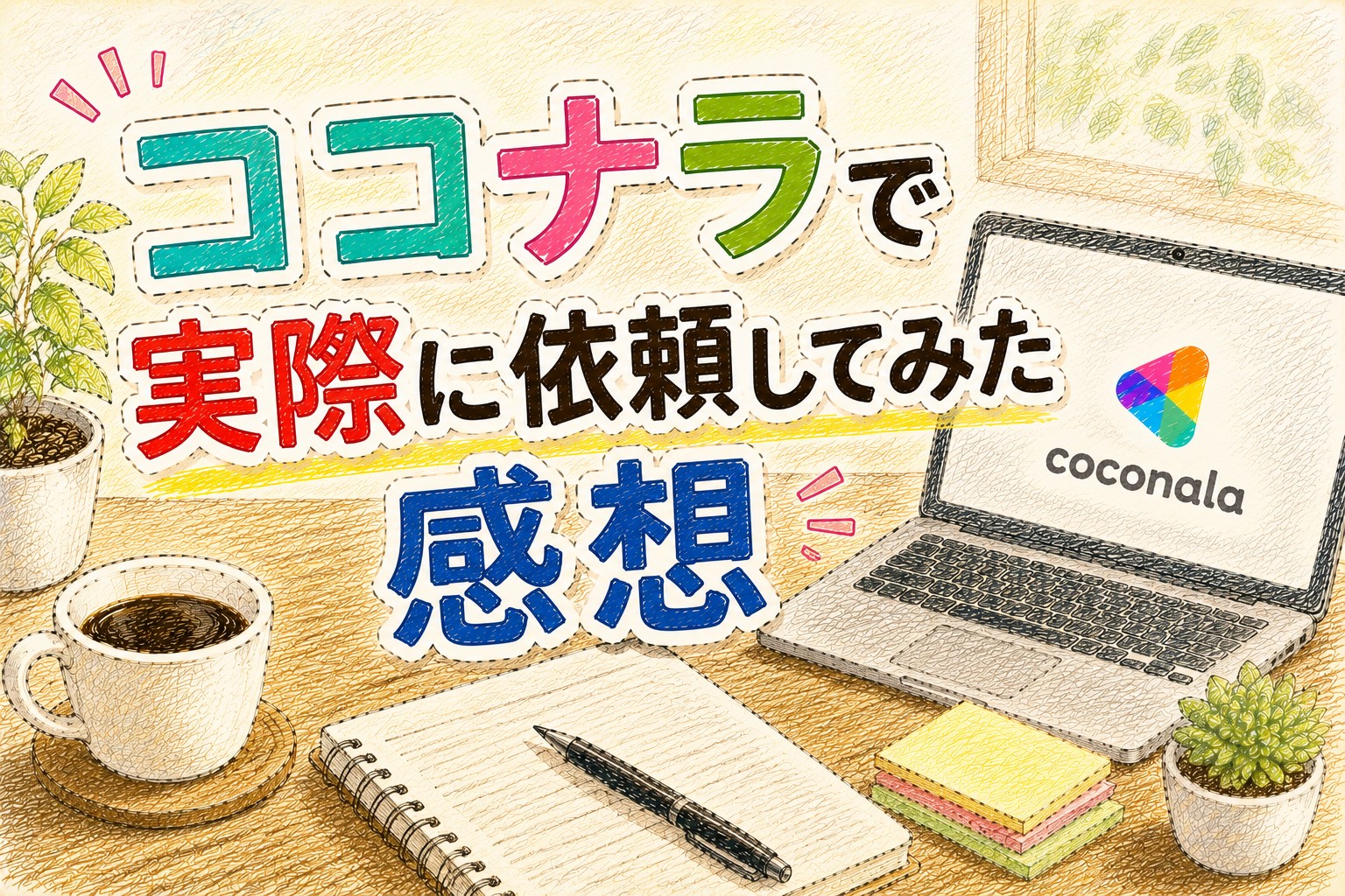ココナラで実際に依頼してみた感想