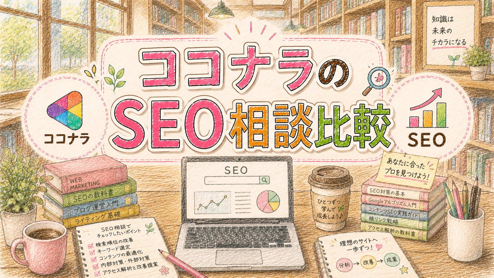 ココナラのSEO相談比較