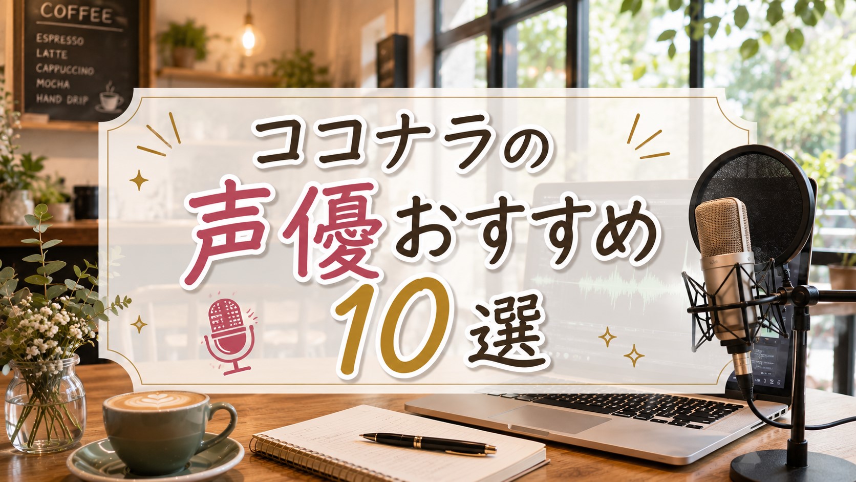 ココナラの声優おすすめ10選